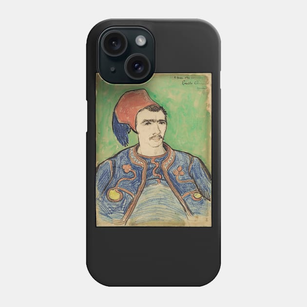 The Zouave Phone Case by VincentvanGogh