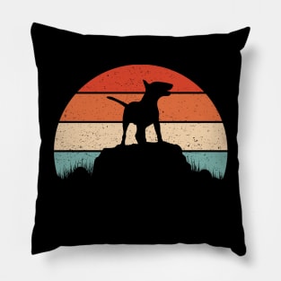 Bull Terrier Dog Pillow