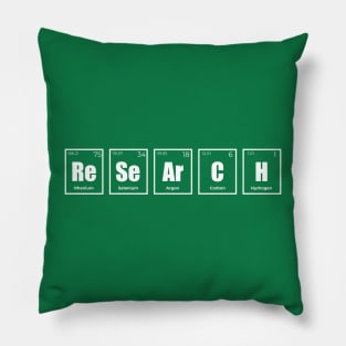 research periodic table Pillow