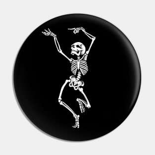 Dancing Skelleton Pin