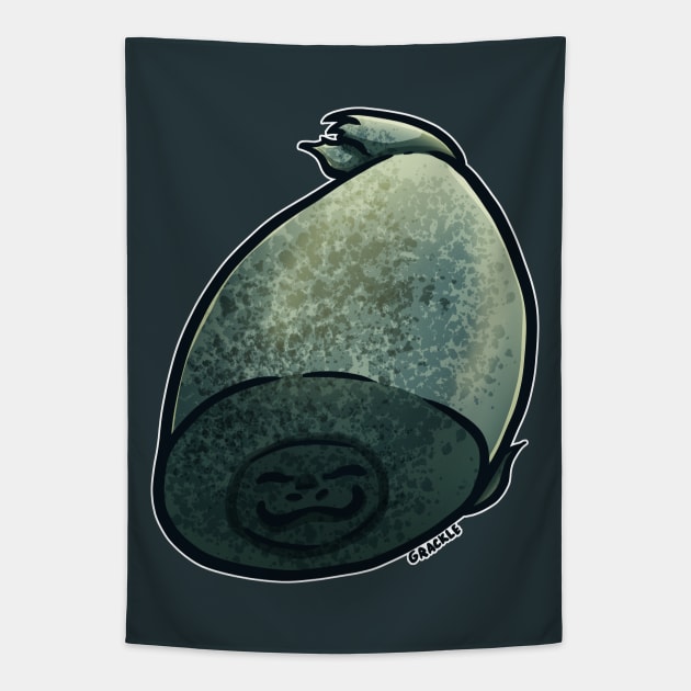 Squish Seal Tapestry by Jan Grackle