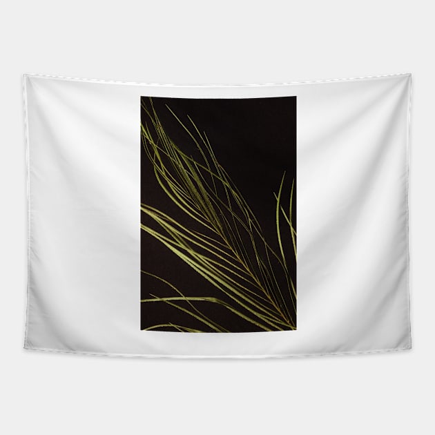 Leaf diagonal Tapestry by Colin-Bentham