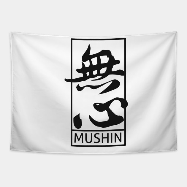 Mushin (Light Background) Tapestry by Kaijester