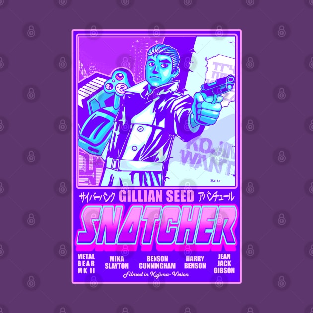 Neon Snatcher Poster by GodsBurden