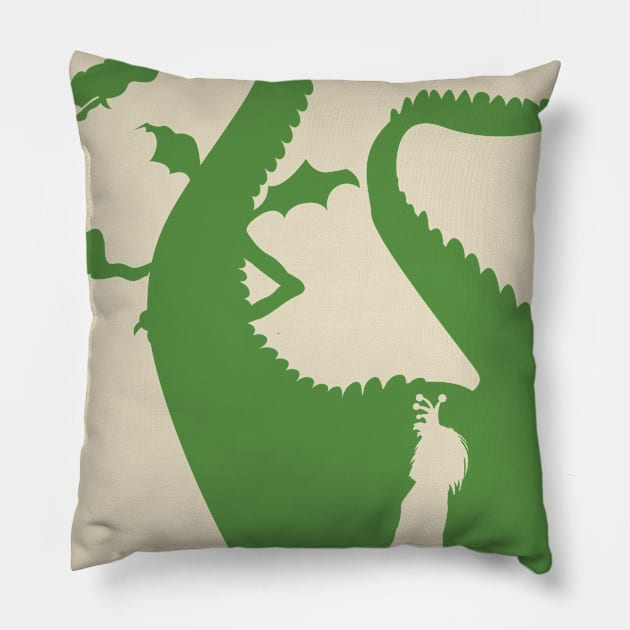 Dragon in Colour Pillow by StoryBook Theatre