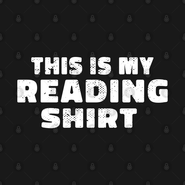 This Is My Reading Shirt Funny Hobbies Men Women Kids Family by GachiDesigns