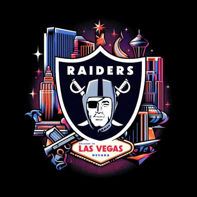 Las Vegas Raiders Welcome to Las Vegas by Venomshock