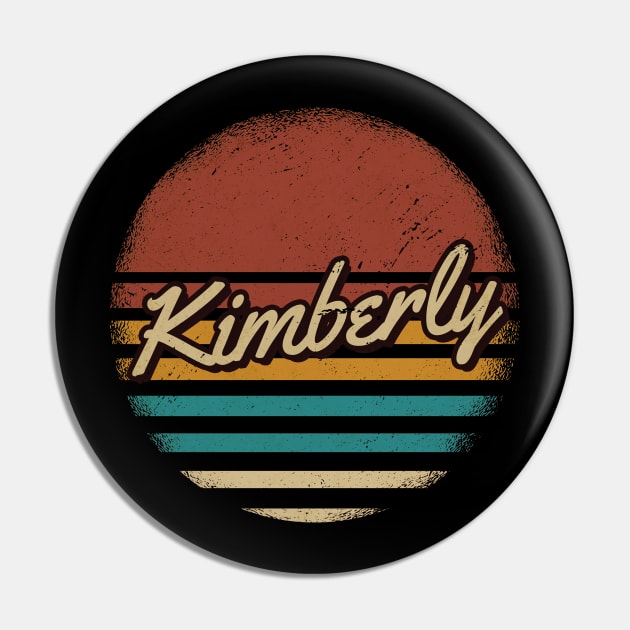 Kimberly Vintage Text Pin by JamexAlisa