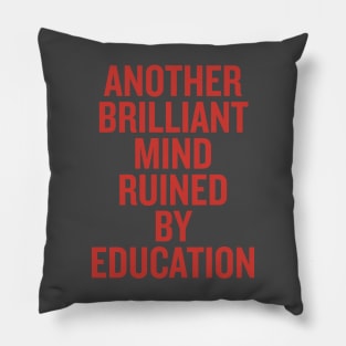 Another Brilliant Mind Pillow