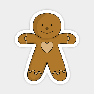 GingerBread Man Christmas Cookie Magnet