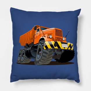 Cartoon truck Pillow