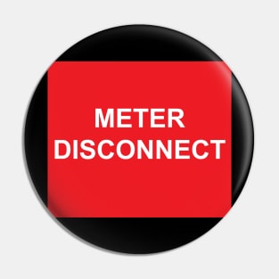 Electric Meter Disconnect Label Pin