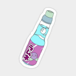 Kawaii Blueberry Soda Drink Magnet