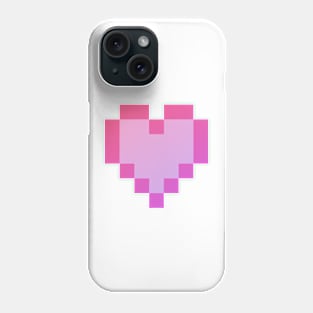 Pixel Heart Phone Case