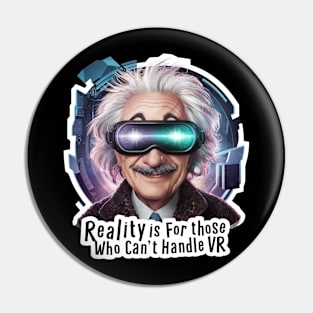 Funny Albert Einstein Pin