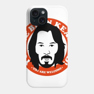 Keanued ORANGE Phone Case