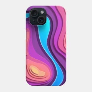 Abstract landscape Phone Case