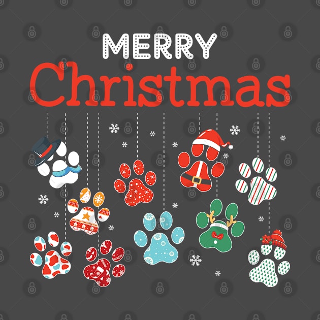 Merry Christmas From Santa Paws by RKP'sTees