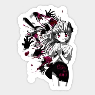 Lucy : Diclonius - Elfen Lied Sticker for Sale by Anime-Frenzzzy