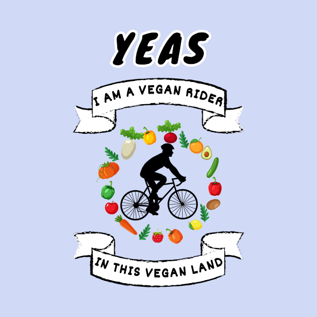 Yeas I'm a vegan rider| Portland rider by Sura