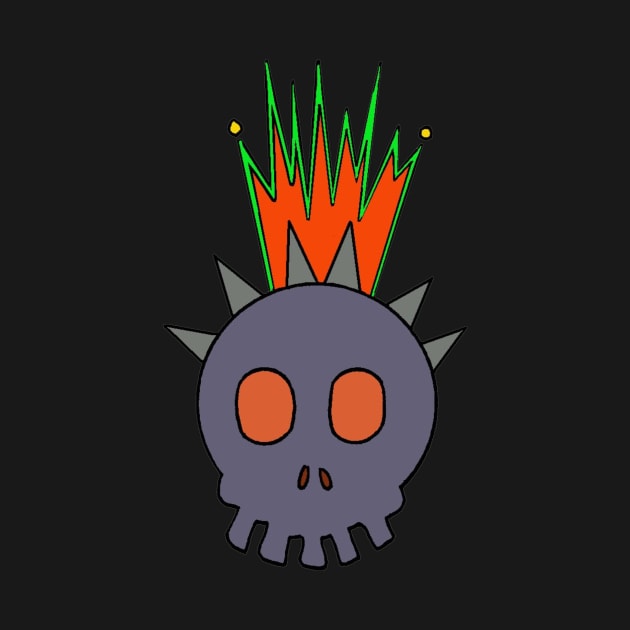 Funky Electifying Skull by Keatos