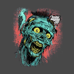 Zombie Meets Woodpecker LOGO T-Shirt