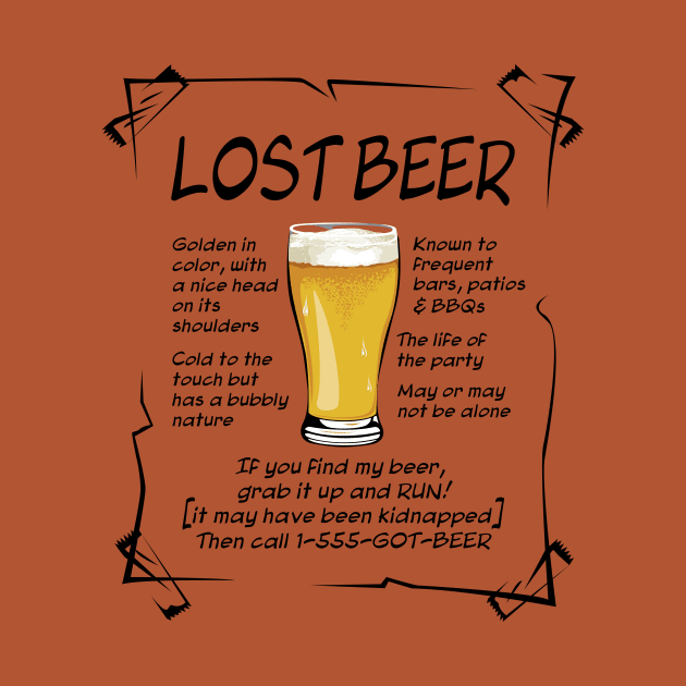 Lost Beer - on light by LaughingDevil