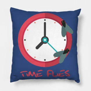 Time flies Pillow