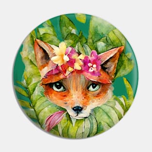 Fox in the tropics Pin