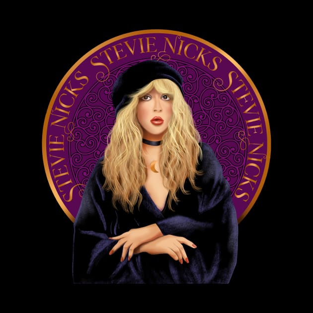 Stevie Nicks Gold Dust Emblem by LittleBunnySunshine