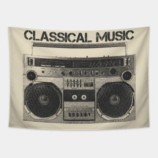 Classical Music / Hip Hop Tape Tapestry