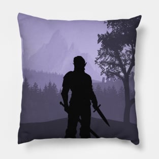 Half-Elf Fighter Pillow