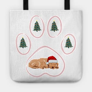 Westie Christmas Tree Dog Tote