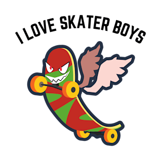 I Love Skater Boys T-Shirt