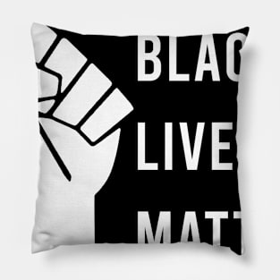 Black Lives Matter Anti Racism Movement Riot Protest Justice Pillow