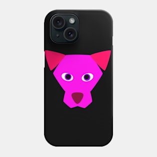 Pink Dog Phone Case