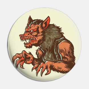 WEREWOLF Pin