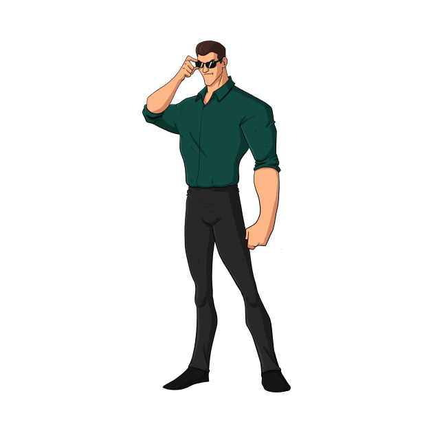 Johnny Cage by dubcarnage