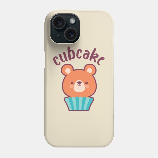 Cubcake Phone Case by rojakdesigns