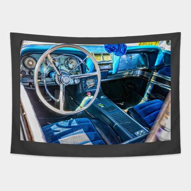 1960 Ford Thunderbird Hardtop Coupe Tapestry by Gestalt Imagery