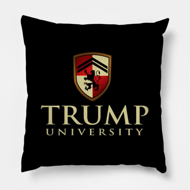 Trump University Pillow by lam-san-dan