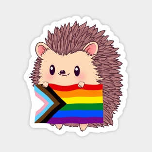 Hedgehog Progress Pride Magnet