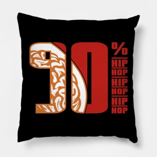 90% Hip Hop Pillow