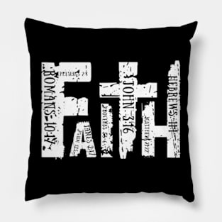 Christian Shirt, Bible Verse T-Shirt, Religious Outfit, Retro Faith T Shirt, Christian Cross Graphic Tees, Genderneutral Adult Tshirts Pillow