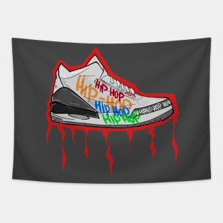 Hip Hop Jordan Shoes Tapestry