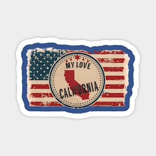 California State Flag Magnet