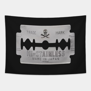 Vintage Razor Blade Retro Music Punk Classic Tapestry