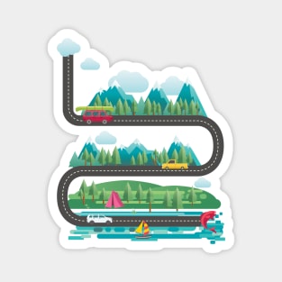 Road Trip Magnet