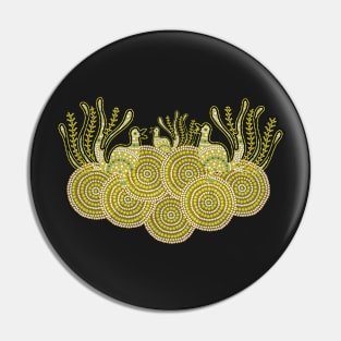 Awesome Aboriginal Dot Art Pin