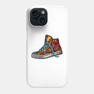 Colorful Doodle Art Sneaker Shoe sneakerhead shoe lover Phone Case